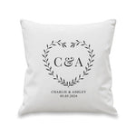 Personalised Grey Heart Cushion