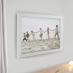 Personalised Photo Upload White Poster Frame