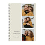 Personalised Photo Upload Strip Notebook