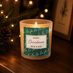 Personalised Fa La La Candle Jar
