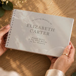 Personalised Memorial Guest Book