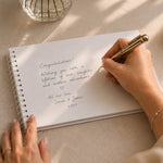 Personalised Natural Guest Book