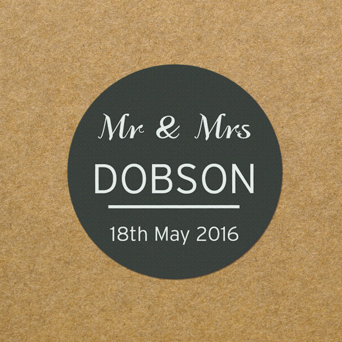 Personalised Classic Stickers