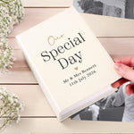 Personalised Black & Gold Free Text 6x4 Album