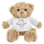 Personalised Bow Flower Girl Bear