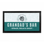 Personalised Craft Beer Bar Mat