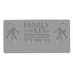 Personalised Family Key Hooks