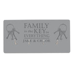 Personalised Family Key Hooks