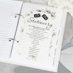 Personalised Floral Wedding Planner