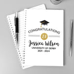 Personalised Graduation A5 Notebook