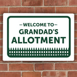 Personalised Welcome To Sign