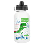 Personalised Be Roarsome Dinosaur Drinks Bottle