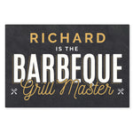 Personalised BBQ Grill Master Metal Sign