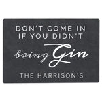 Personalised Gin Metal Sign