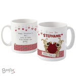 Personalised Boofle Shared Heart Mug