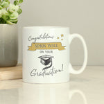 Personalised Gold Star Graduation Mug