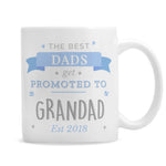 Personalised Blue Promoted to Mug