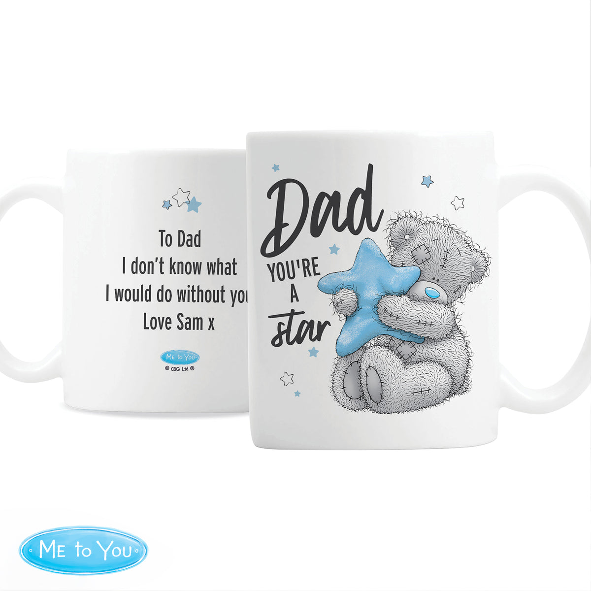 Personalised Me To You Dad You're A Star Mug