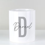 Personalised Initial & Name Ceramic Storage Pot