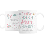 Personalised Best Ever Rainbows & Sunshine Mug