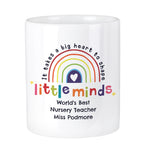 Personalised Shape Little Minds Ceramic Storage Pot