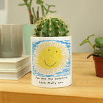 Personalised Childrens Drawing Photo Storage Pot