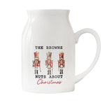 Personalised Nutcracker Ceramic Jug Vase
