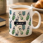 Personalised Golf Bag Mug