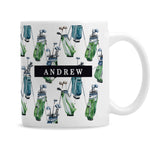 Personalised Golf Bag Mug