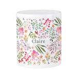 Personalised Floral Storage Pot