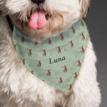 Personalised Highland Cow Dog Bandana