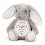 Personalised My First Christmas Bunny