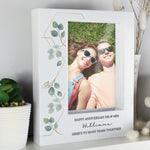 Personalised Botanical 5x7 Box Photo Frame
