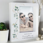 Personalised Botanical 5x7 Box Photo Frame