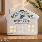 Personalised The Snowman Botanical LED House