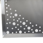Personalised Any Message Diamante Glass Trinket Box