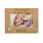 Personalised Woodland Animals 6x4 Photo Frame