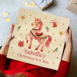 Personalised Unicorn Christmas Eve Box
