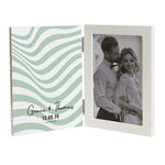 Personalised Wooden Hinged 6x4 Photo Frame
