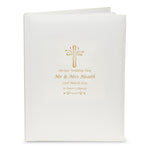 Personalised Gold Cross Traditional Photo Album