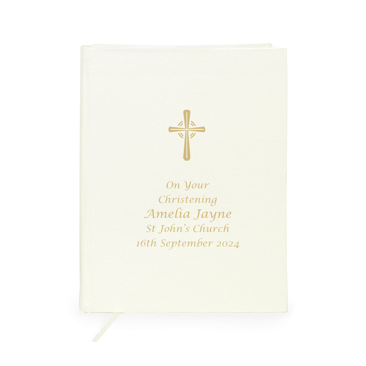 Personalised Gold Companion Holy Bible - Eco-friendly