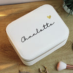 Personalised Leatherette Jewellery Box